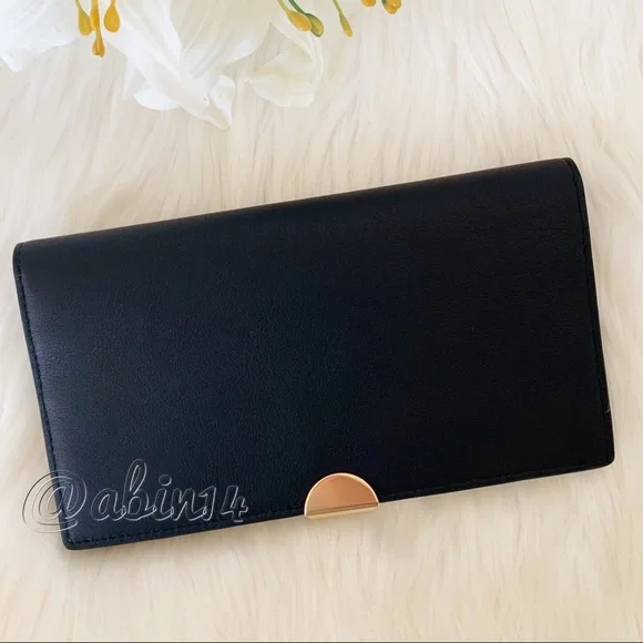 NWT Coach Dreamer Black Leather Wallet - Picture 2 of 8